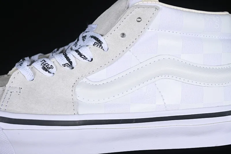 All categories Vans Vans series Vans Mid Vans China HommeGirls x Vans Sk8-Mid fashionable and versatile mid-top casual vulcanized sneakers VN000NBN2VZ